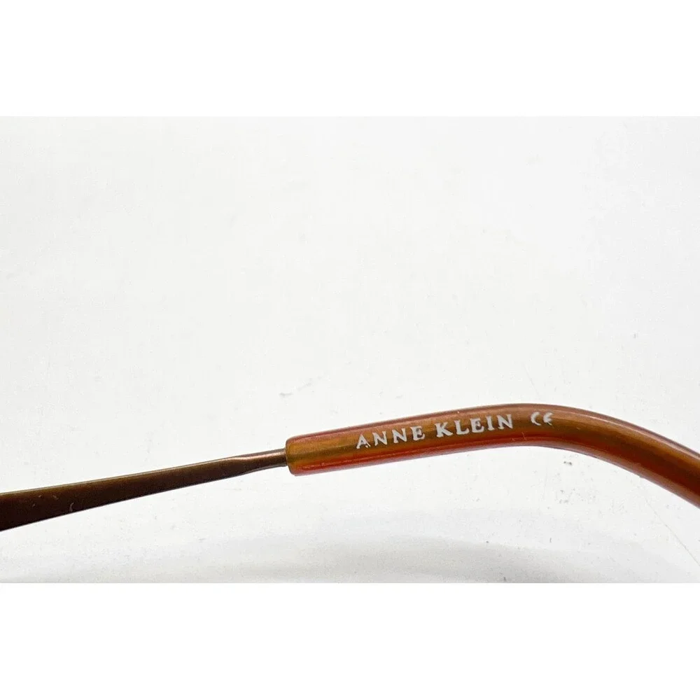 Anne Klein Eyeglasses Women Red Burgundy AK8049 Oval Full Rim 54-15-130